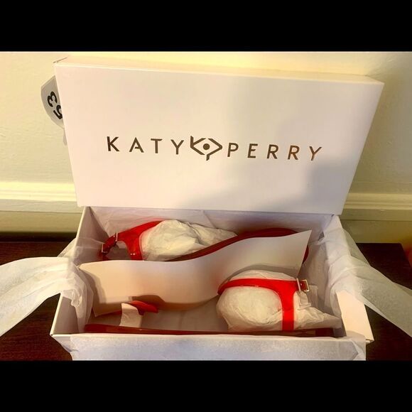 Katy Perry Geli Sandal in red size 9 , new - Picture 5 of 13